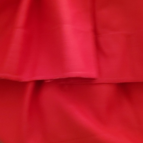 Red Varsity pleaded skirt - Picture 7 of 7